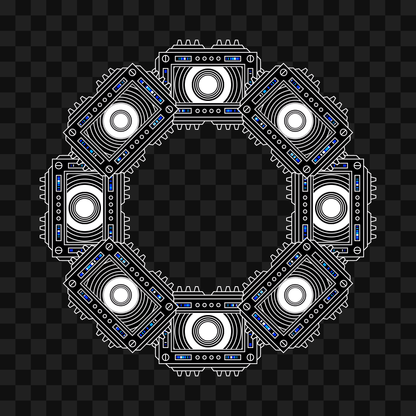 Optic donut wheel asset pack / 28 loops