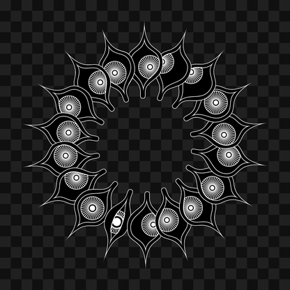 Optic donut wheel asset pack / 28 loops