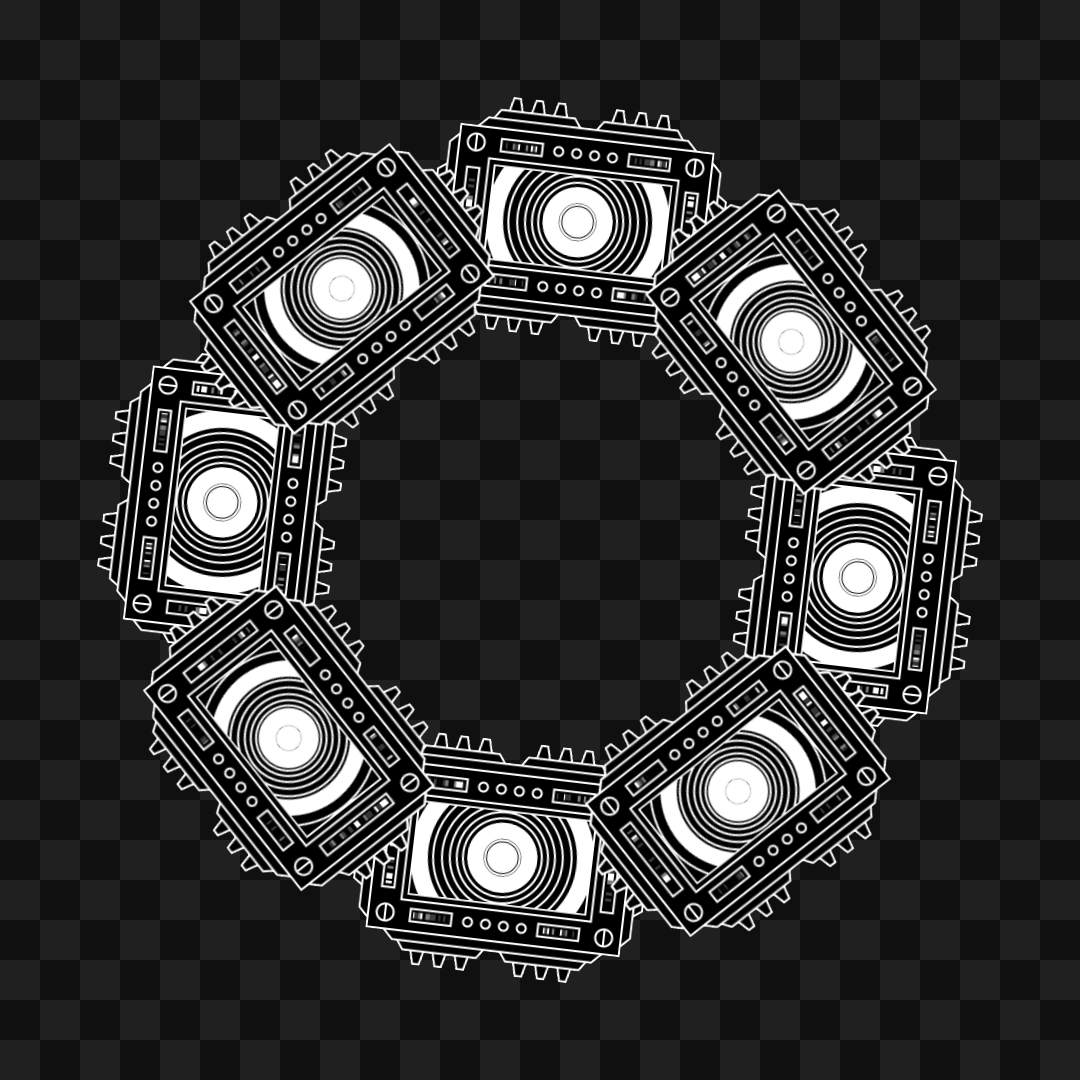 Optic donut wheel asset pack / 28 loops