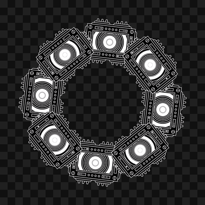 Optic donut wheel asset pack / 28 loops