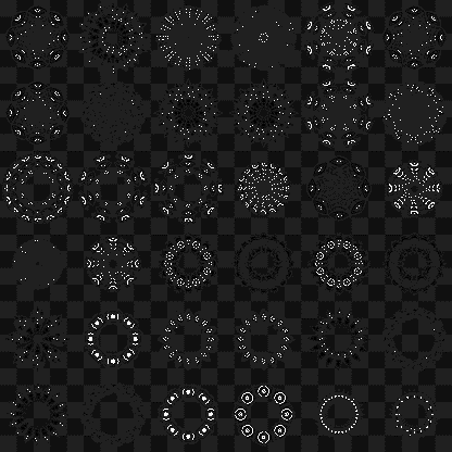 Optic wheel asset bundle / 71 loops