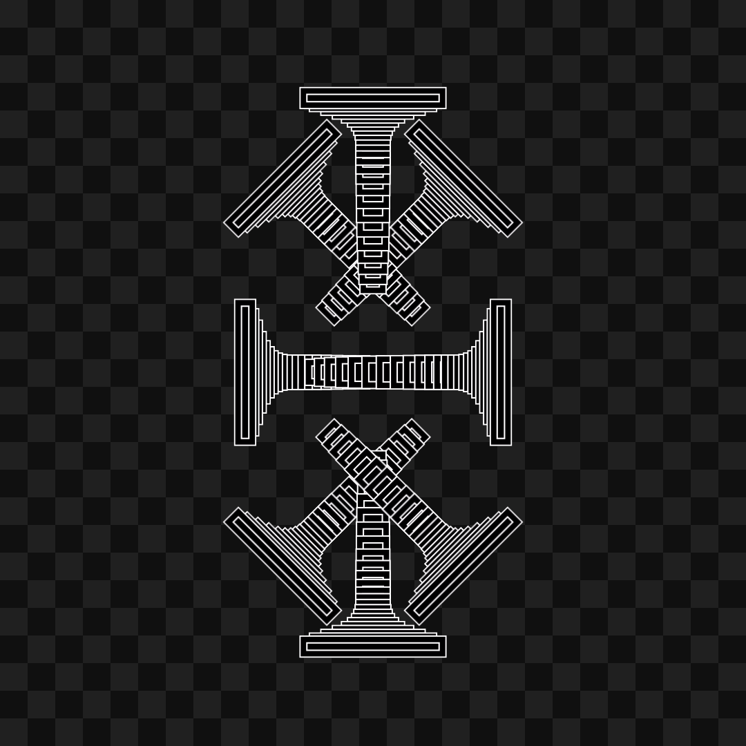 Octogon spinner wheel asset pack / 11 loops