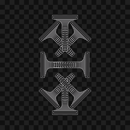 Octogon spinner wheel asset pack / 11 loops