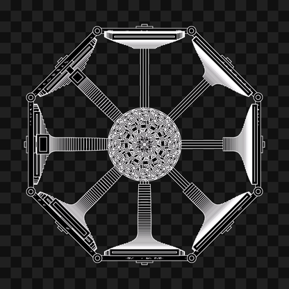 Octogon spinner wheel asset pack / 11 loops