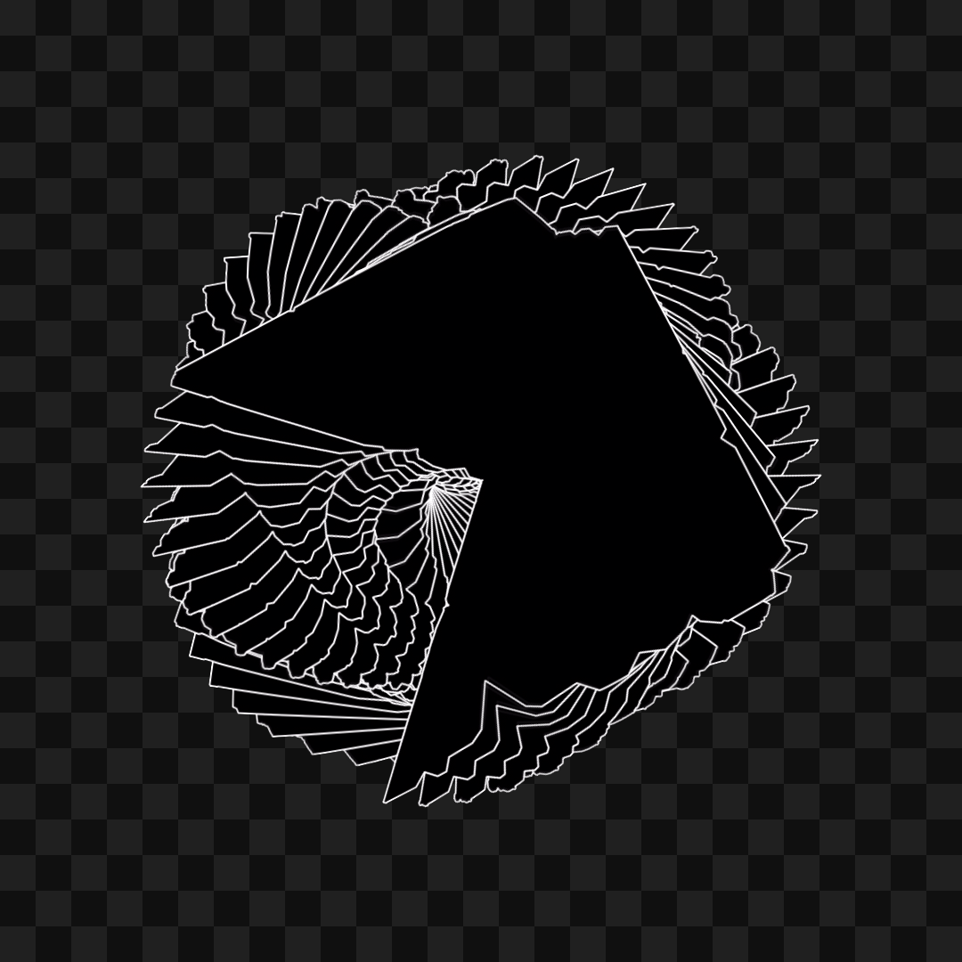 Organic spinner wheel asset pack / 19 loops
