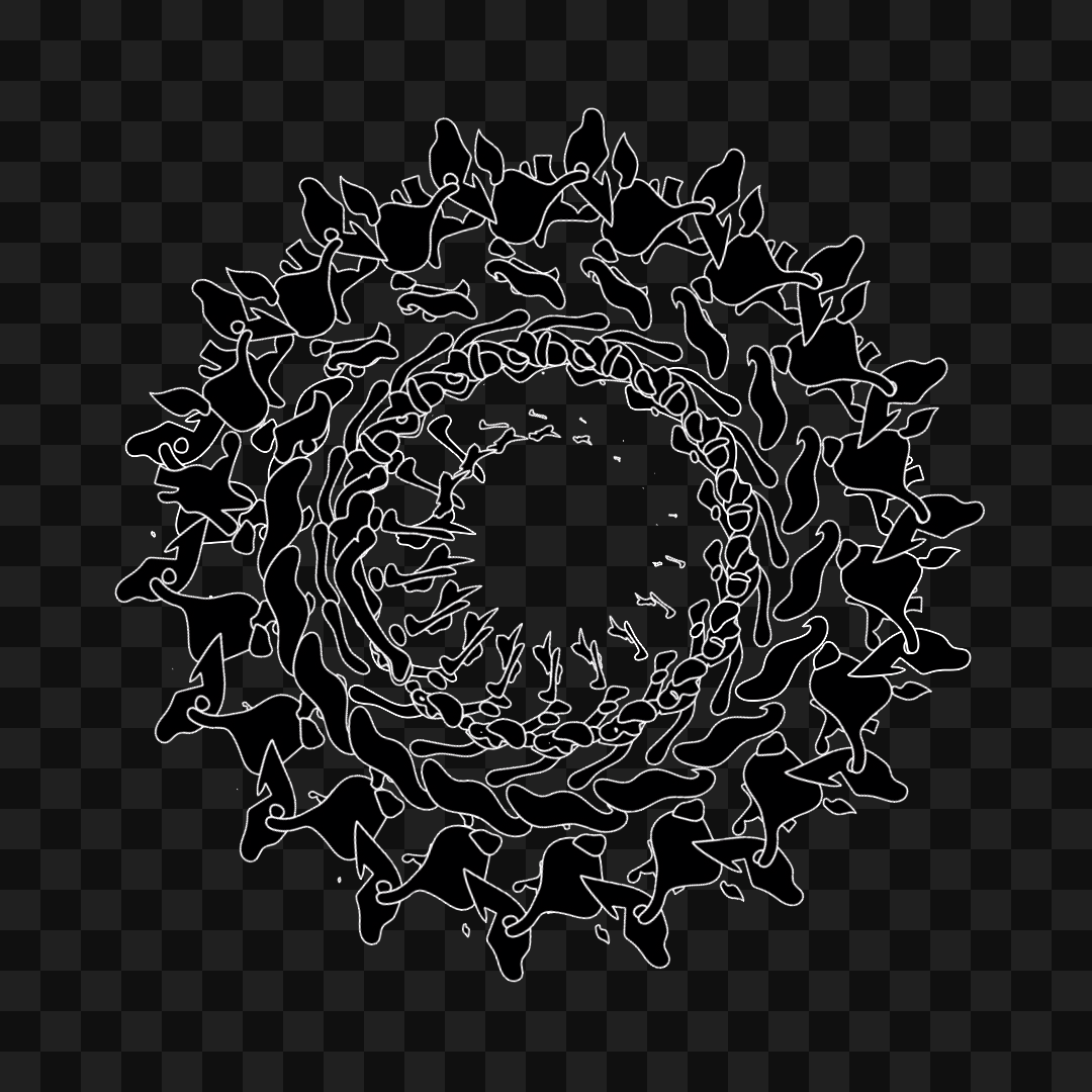 Organic spinner wheel asset pack / 19 loops