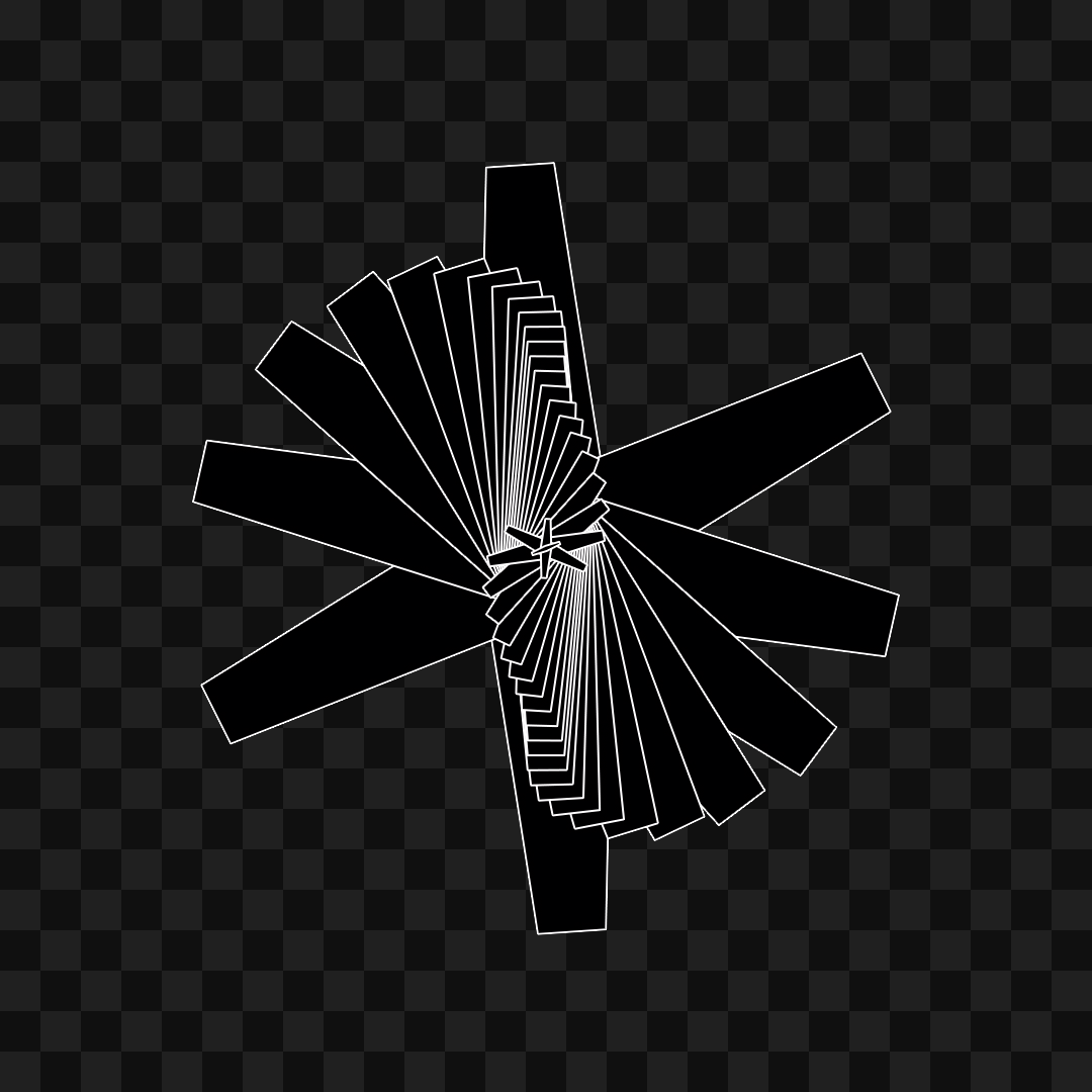 Organic spinner wheel asset pack / 19 loops