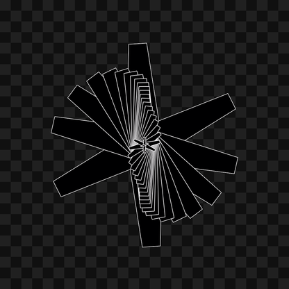 Organic spinner wheel asset pack / 19 loops