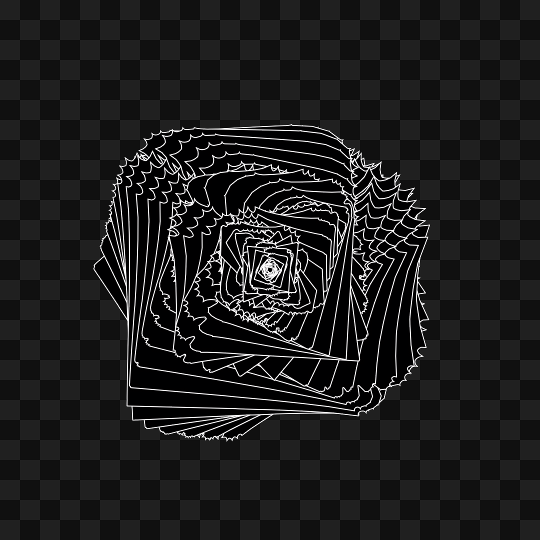 Organic spinner wheel asset pack / 19 loops