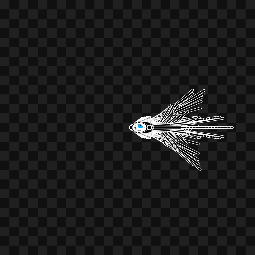 Aqua flap wing asset pack / 10 loops