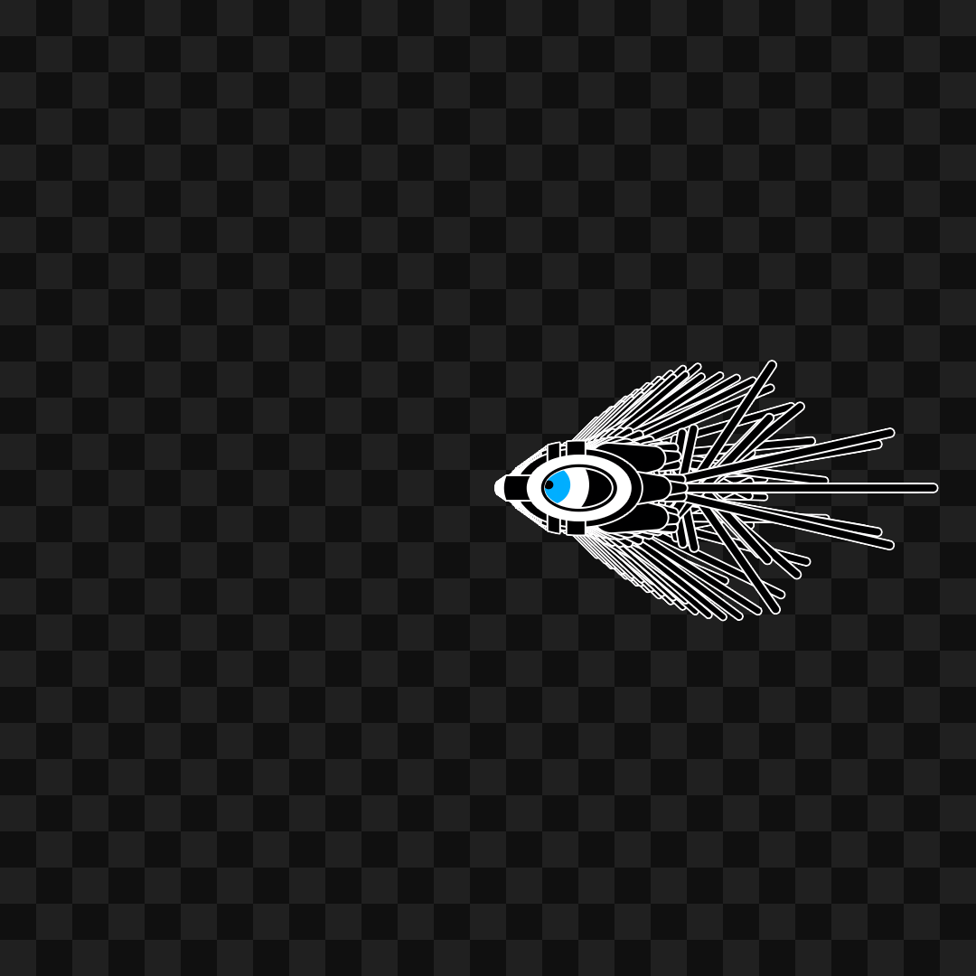 Aqua flap wing asset pack / 10 loops