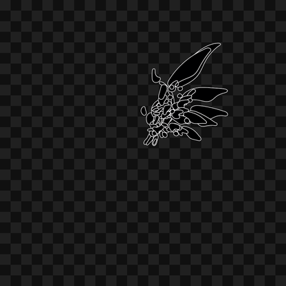 Aqua flap wing asset pack / 10 loops