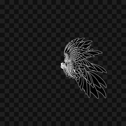 Aqua flap wing asset pack / 10 loops