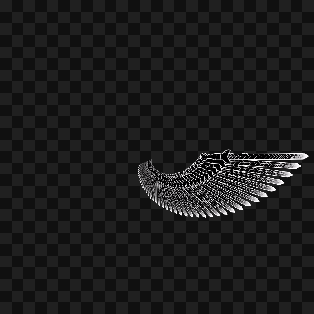 Blade flap wing asset pack / 22 loops