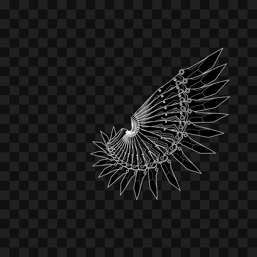 Blade flap wing asset pack / 22 loops
