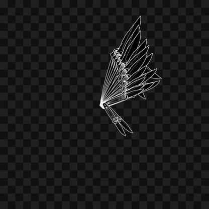Blade flap wing asset pack / 22 loops