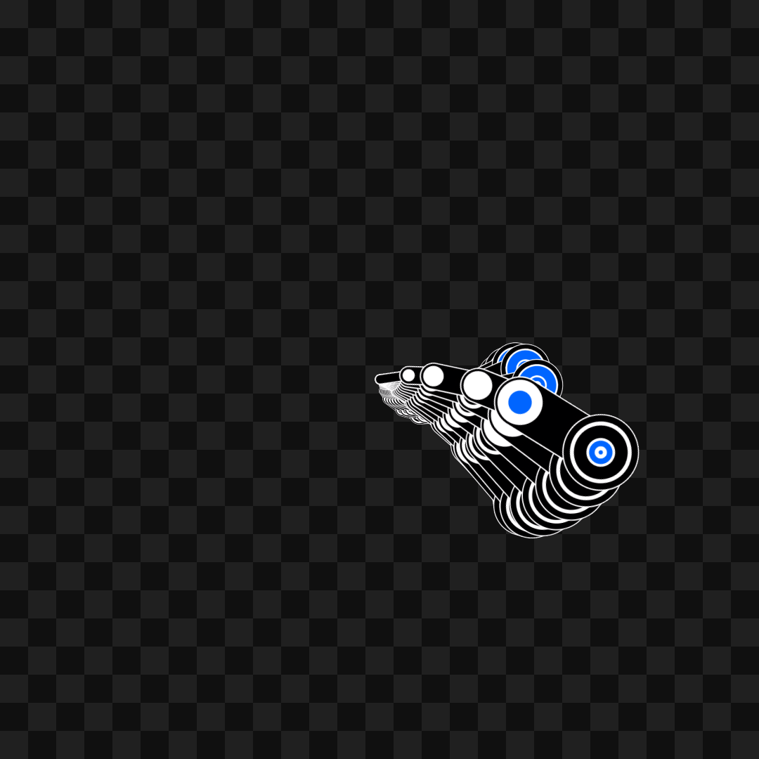 Bluedot flap wing asset pack / 7 loops