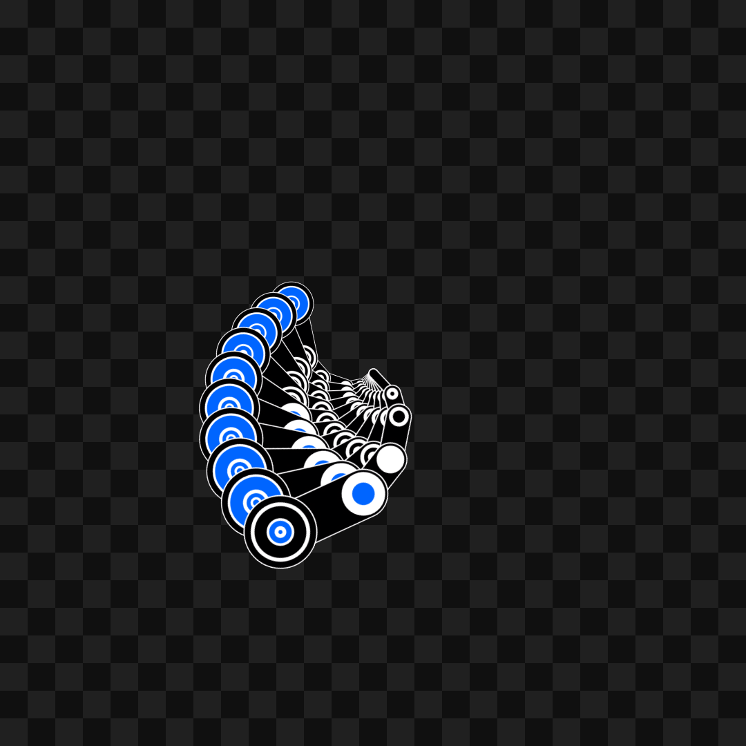 Bluedot flap wing asset pack / 7 loops