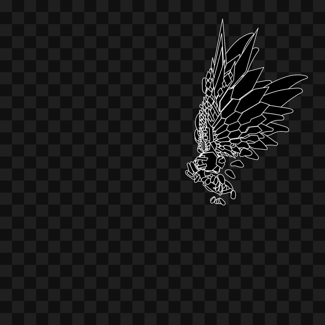 Craft flap wing asset pack / 11 loops