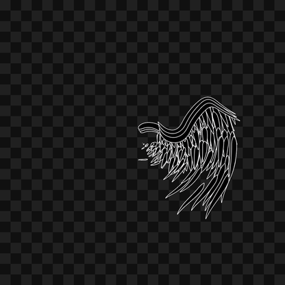 Feather flap wing asset pack / 8 loops
