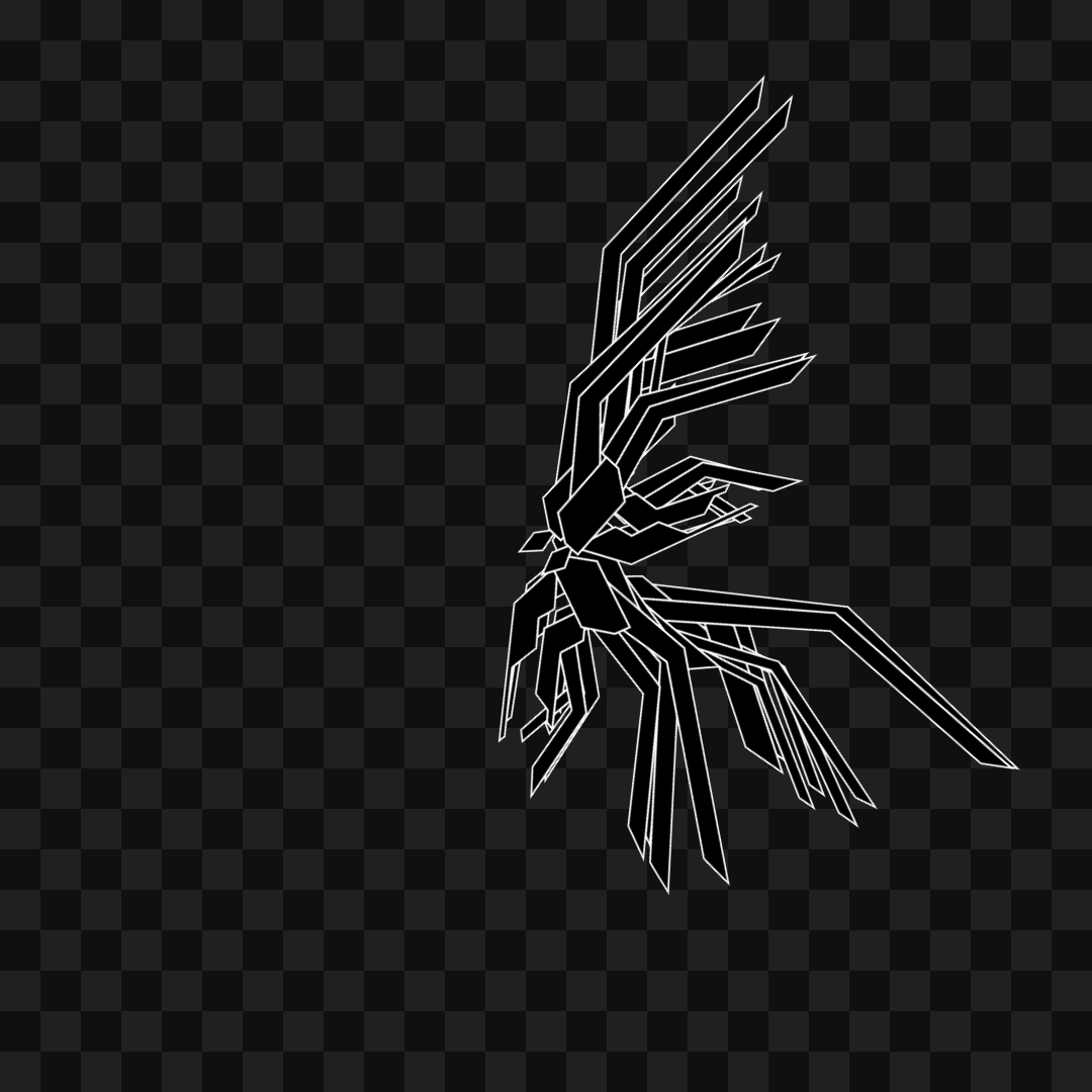Mech flap wing asset pack / 17 loops