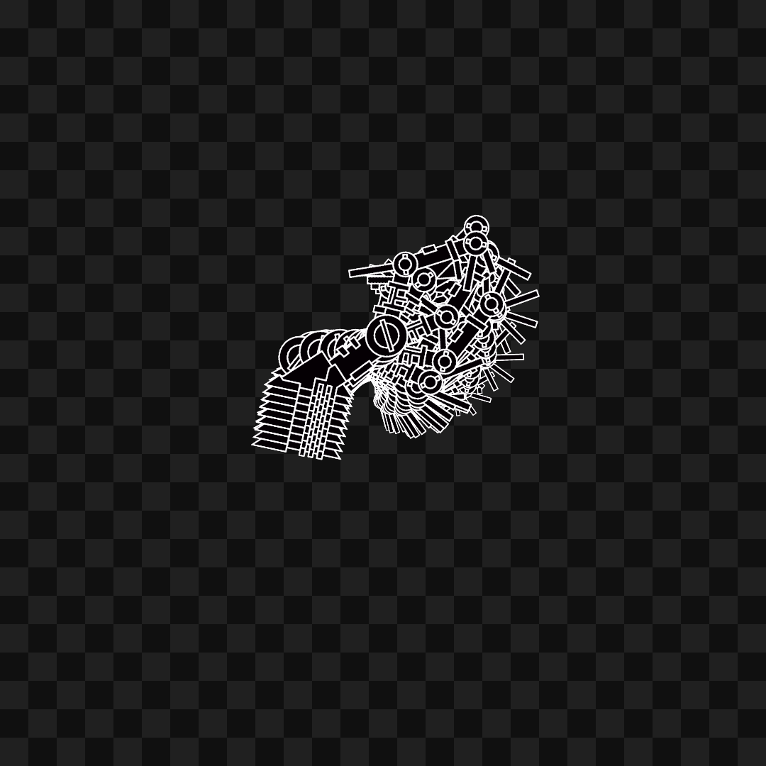 Mech flap wing asset pack / 17 loops
