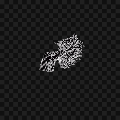 Mech flap wing asset pack / 17 loops