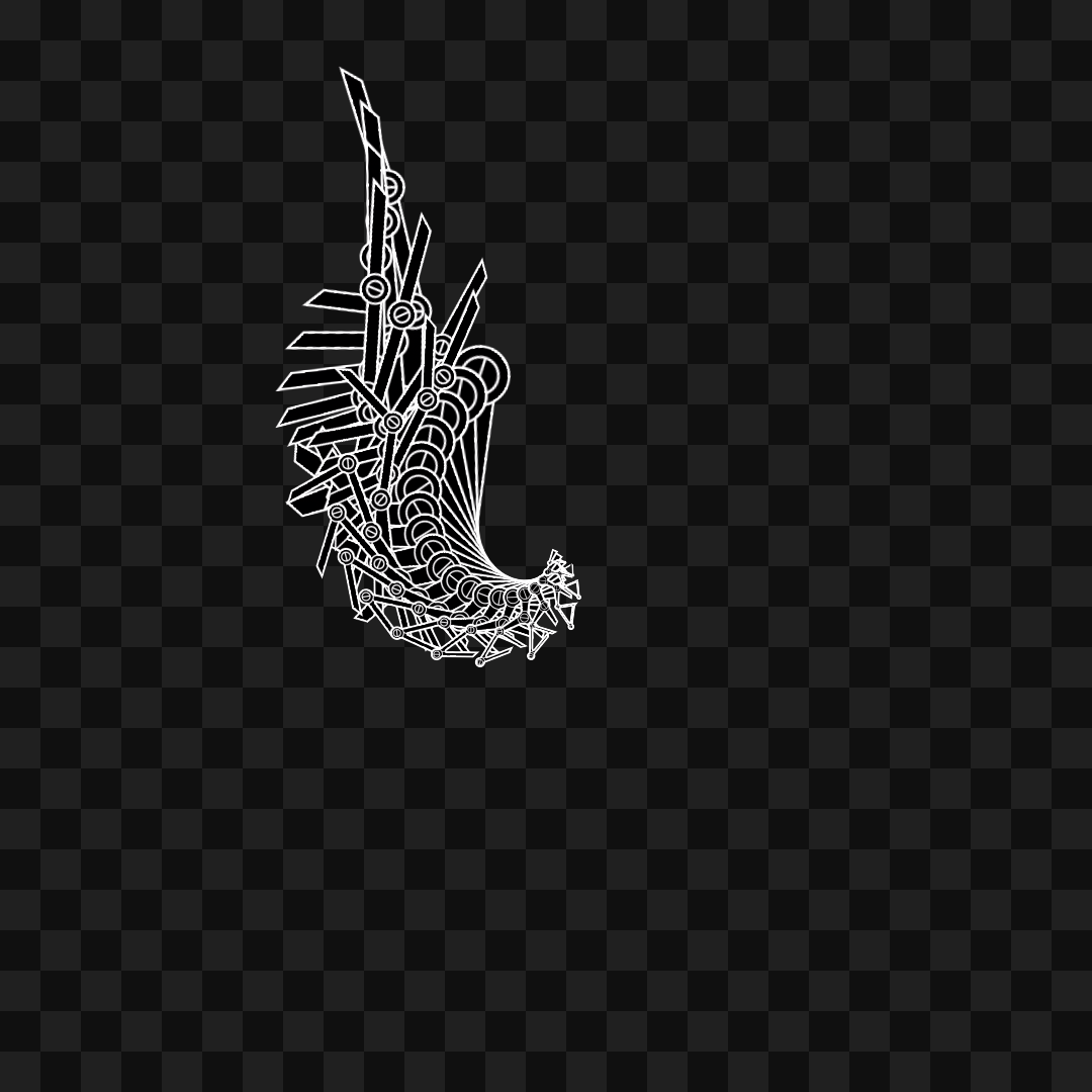 Mech flap wing asset pack / 17 loops