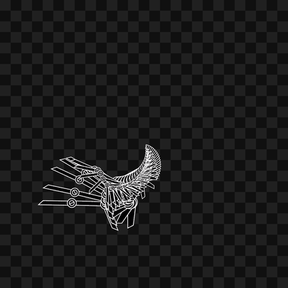 Mech flap wing asset pack / 17 loops