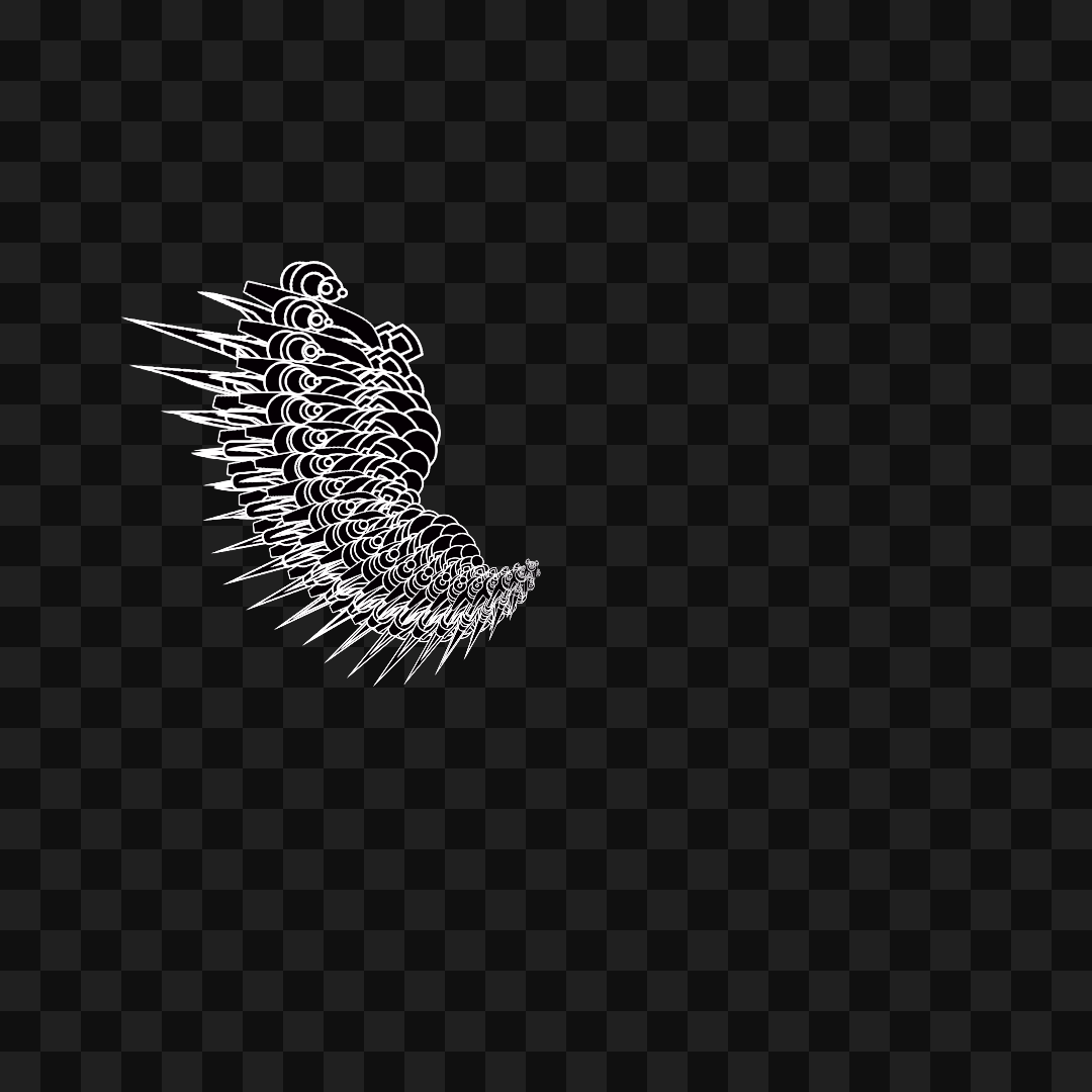 Mech flap wing asset pack / 17 loops