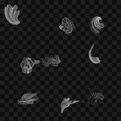 Morph flap wing asset pack / 9 loops