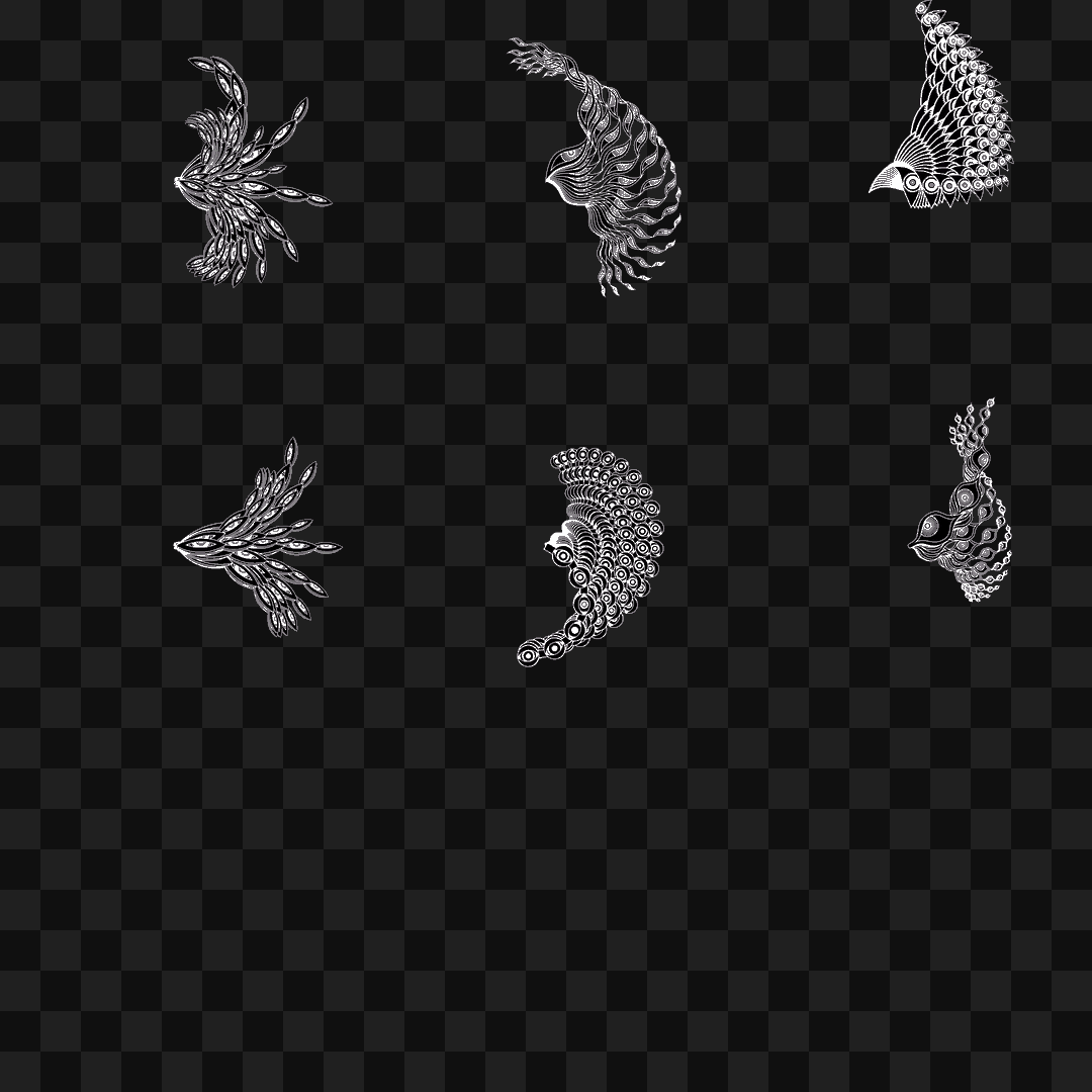 Optic flap wing asset pack / 6 loops
