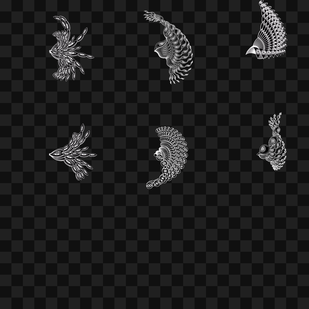 Optic flap wing asset pack / 6 loops