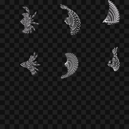 Optic flap wing asset pack / 6 loops