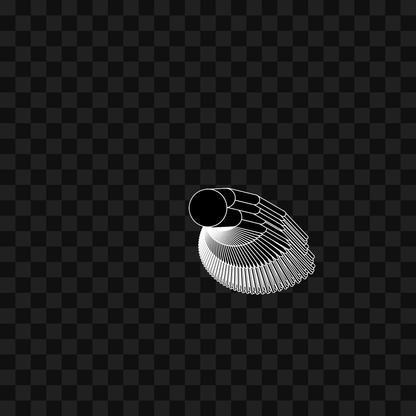 Round flap wing asset pack / 11 loops