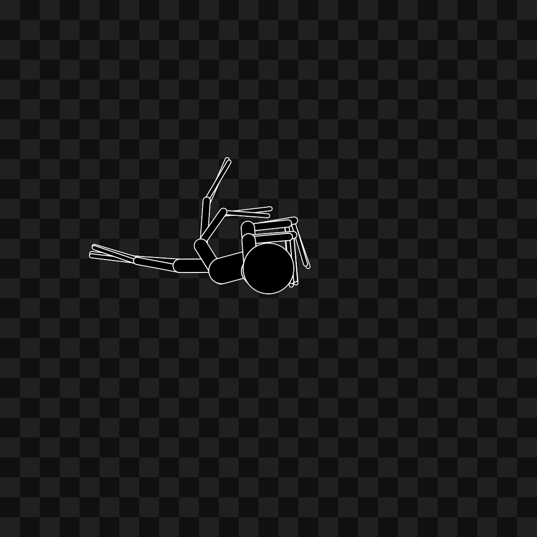 Round flap wing asset pack / 11 loops