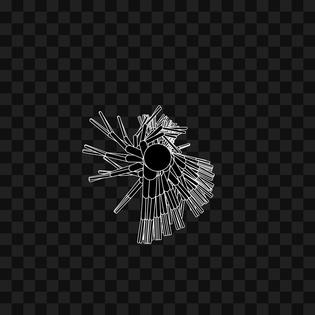 Round flap wing asset pack / 11 loops