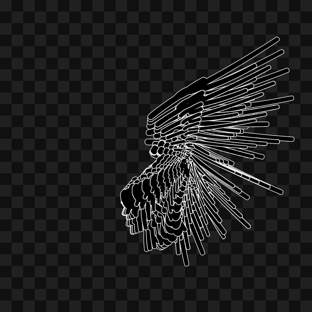 Smack flap wing asset pack / 6 loops