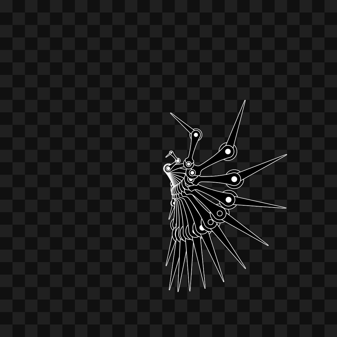 Smack flap wing asset pack / 6 loops