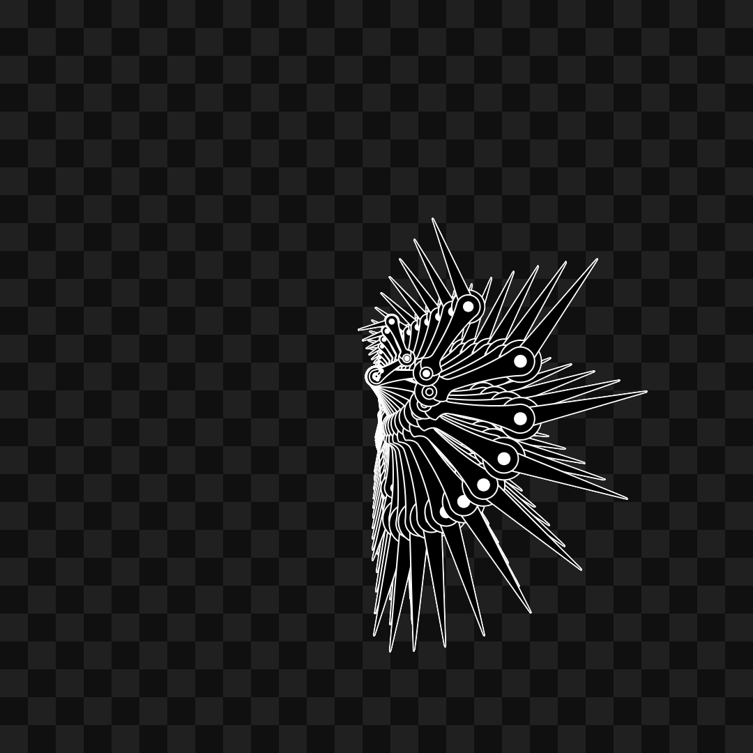 Smack flap wing asset pack / 6 loops