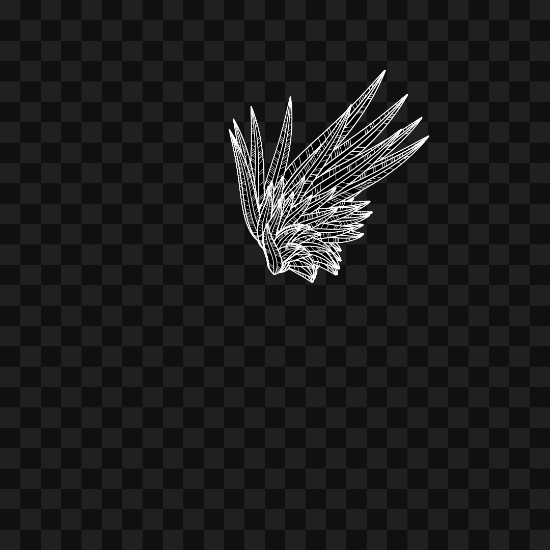 Softleaf flap wing asset pack / 12 loops