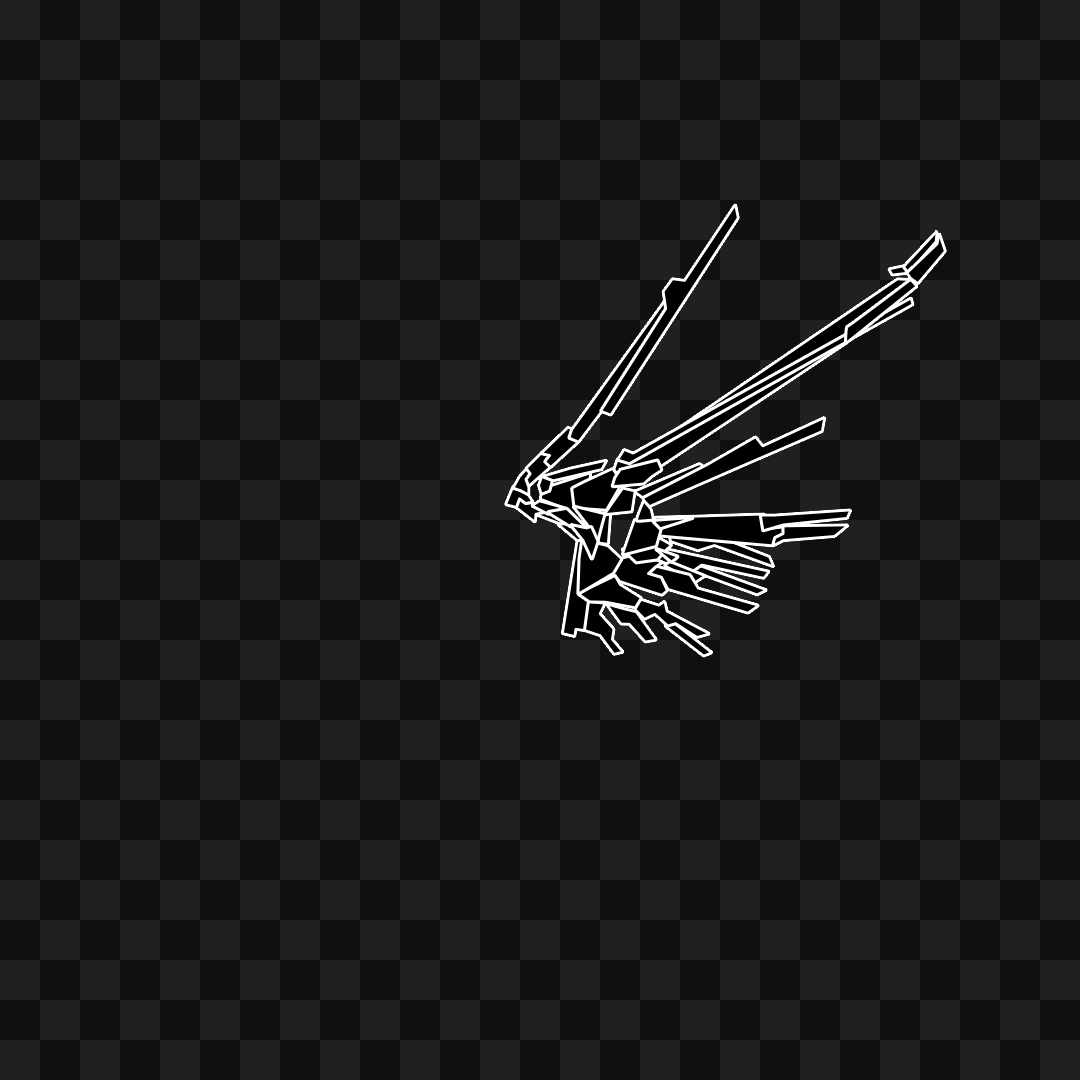 Techtube flap wing asset pack / 10 loops