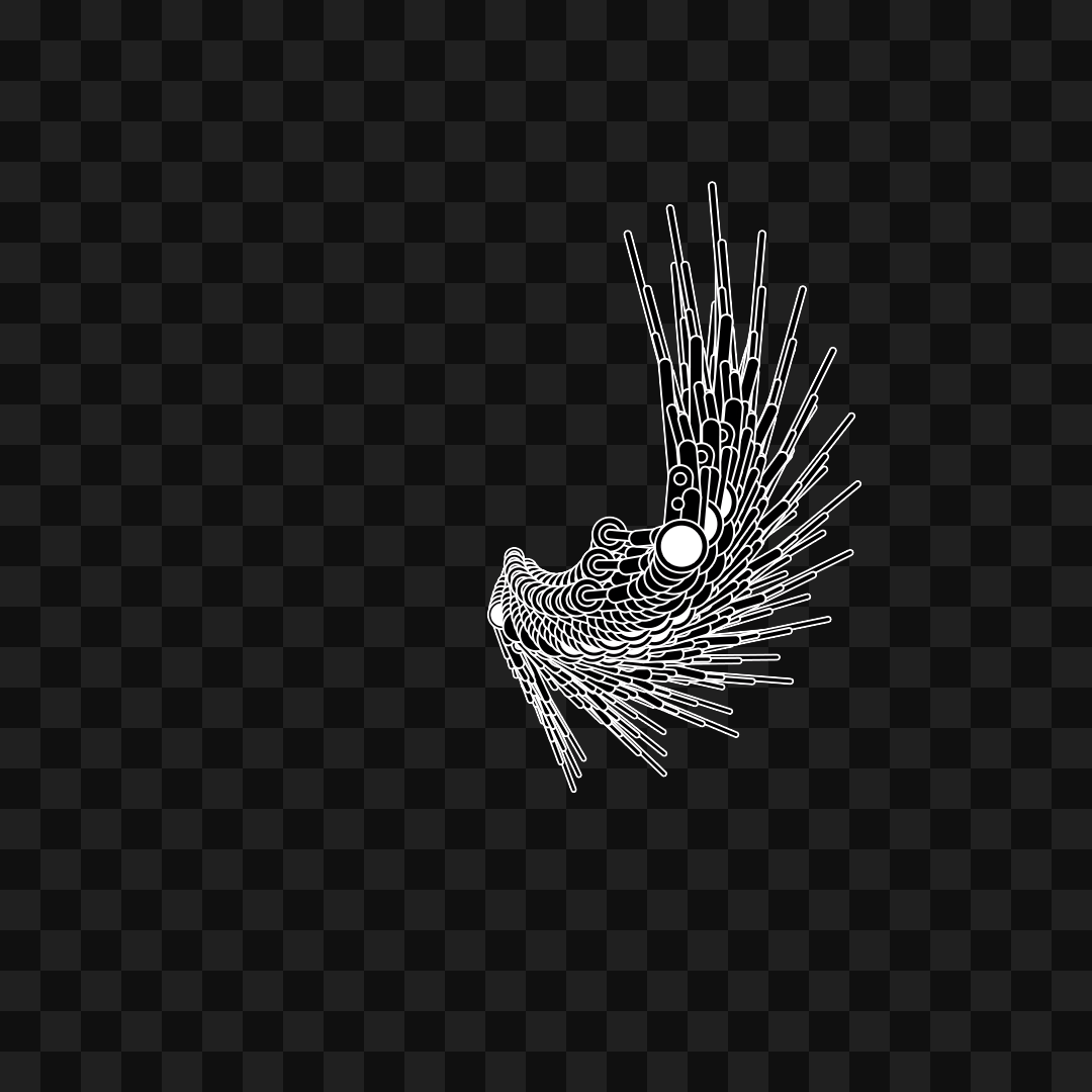 Tech flap wing asset pack / 11 loops