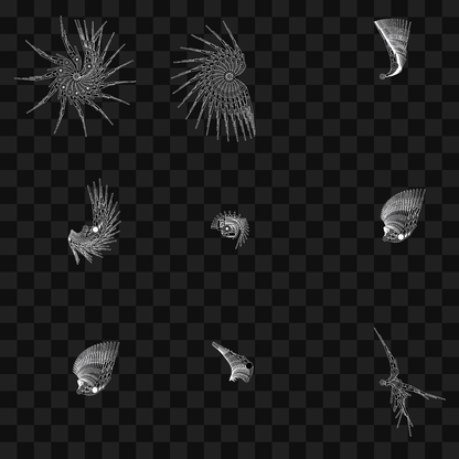 Tech flap wing asset pack / 11 loops