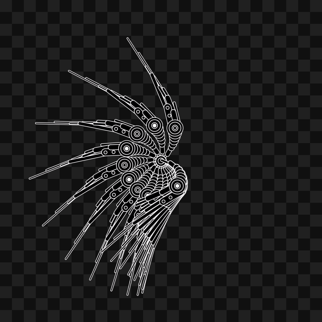Tech flap wing asset pack / 11 loops