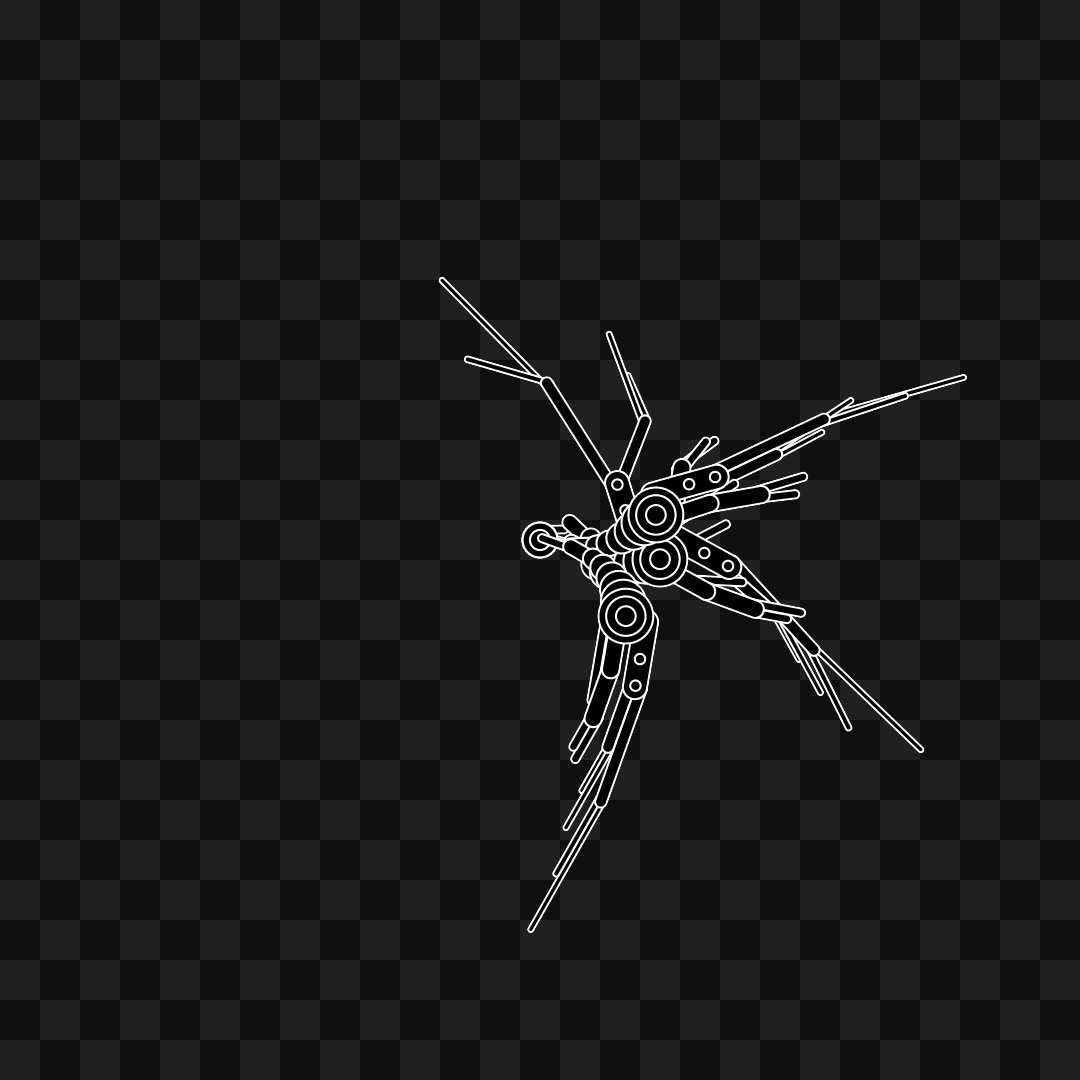 Tech flap wing asset pack / 11 loops