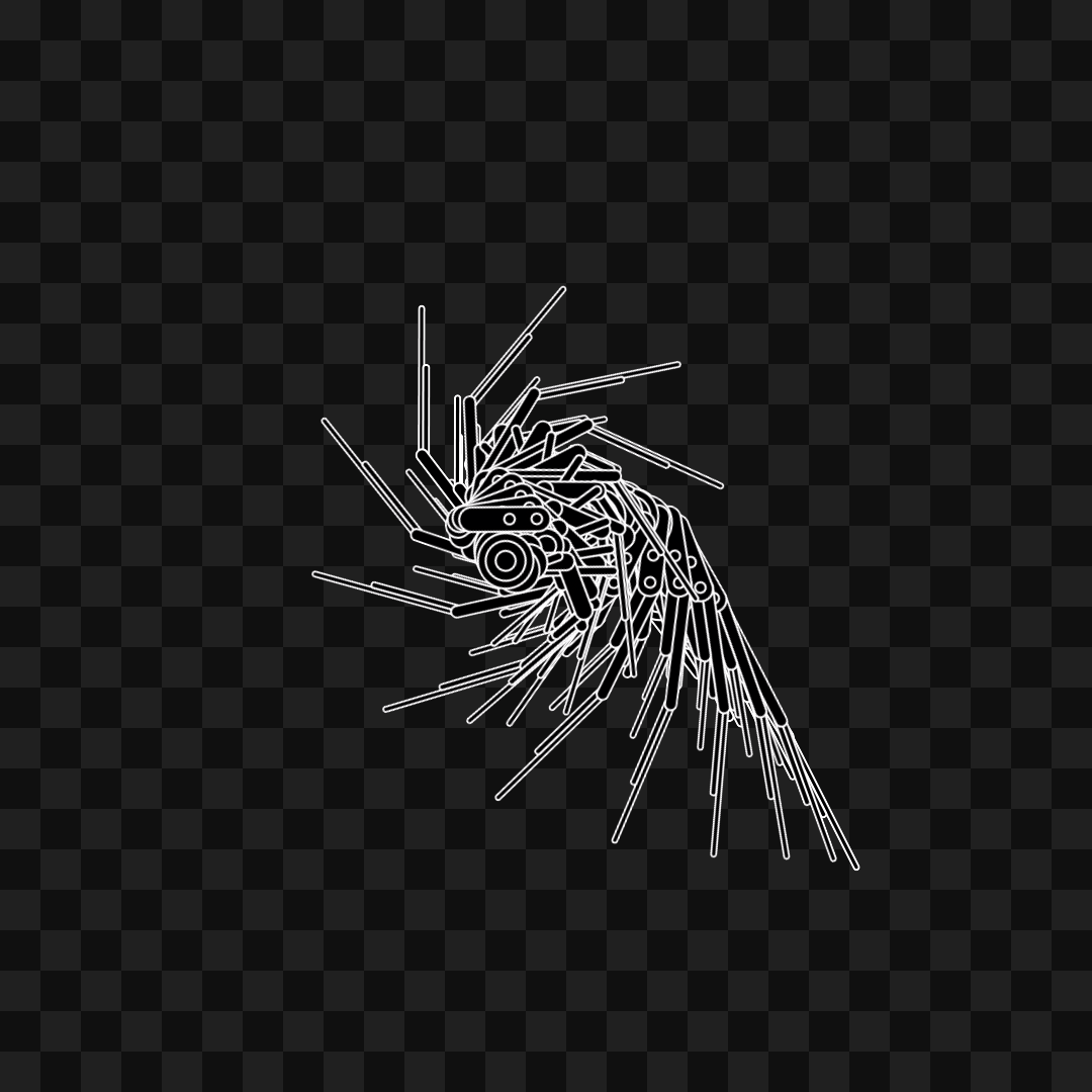 Tech flap wing asset pack / 11 loops