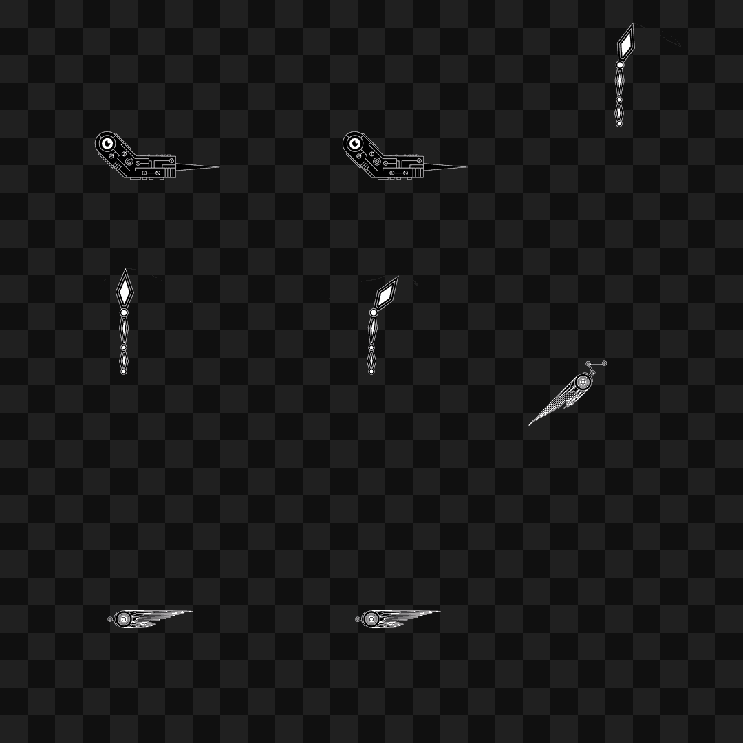 Tracer flap wing asset pack / 8 loops