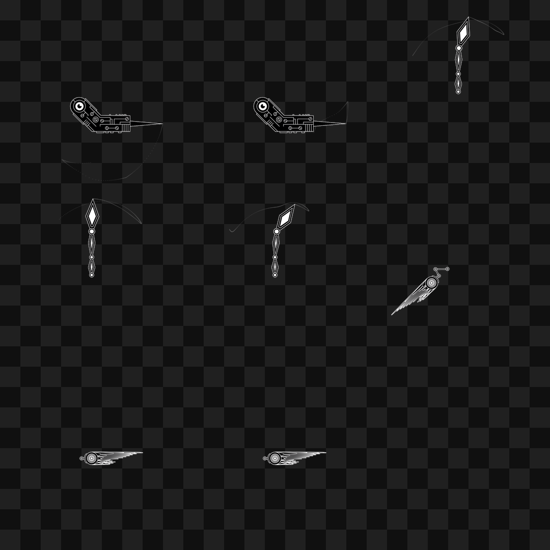 Tracer flap wing asset pack / 8 loops