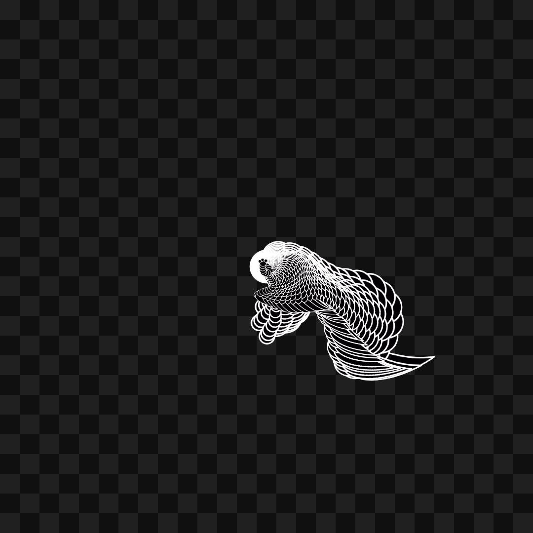 Twist flap wing asset pack / 8 loops